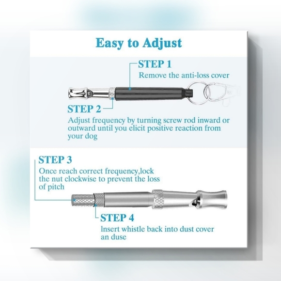 Dog Whistle and Dog Poop Bag Holder~NEW - Picture 5 of 12